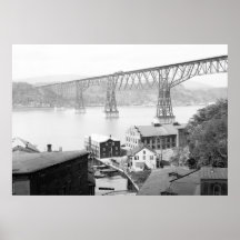 Poughkeepsie Bridge, 1904 Print
