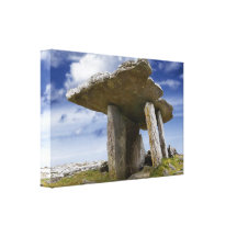 Poulnabrone Wrapped Canvas Canvas Print