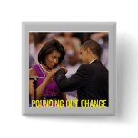 Pounding Out Change - Customised buttons