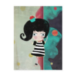 Poupée II delicious cupcake creepy doll postcard