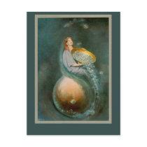 POURED MILLIONS OF BUBBLES Rubaiyat Cards Postcards