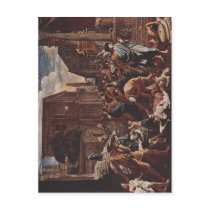 Poussin, Nicolas Die Pest von Azoth La Peste d'Asd Post Card