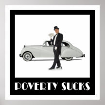 Poverty Sucks Poster