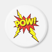 POW!!!! FRIDGE MAGNETS