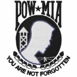 Pow Mia embroidered shirts
