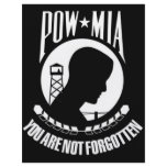 POW-MIA Flag flyers