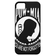 POW MIA iPhone 5 Barely There Case iPhone 5 Case