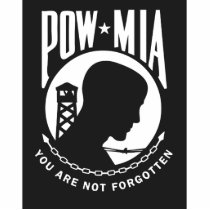 POW MIA Pin Acrylic Cut Outs