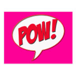 Pow! Post Card
