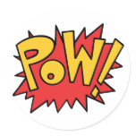 Pow! stickers