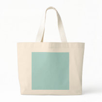 Powder Blue Solid Colour Design (B0E0E6) Template Tote Bag