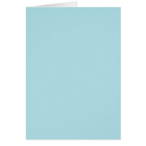 Powder Blue Solid Colour Design (B0E0E6) Template Card