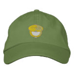 Powder Compact Embroidered Hat