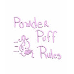 Powder Puff Rules - Dark t-shirts
