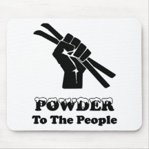Powder To The People Mouse Pads
