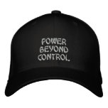 Power Beyond Control Embroidered Baseball Cap