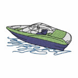 Power Boat embroidered shirts