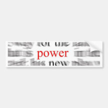 Power Bumper Stickers