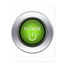 Power Button Post Card