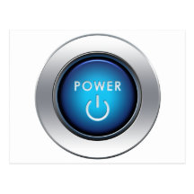 Power Button Post Cards