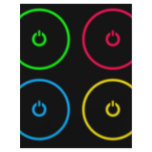Power Buttons flyers