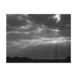 Power lines postcards