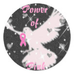 Power of Pink Sticker