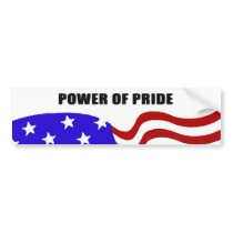 Power of Pride Bumper Sticker
