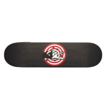 Power To The Peaceful - Bullseye Skateboard Decks