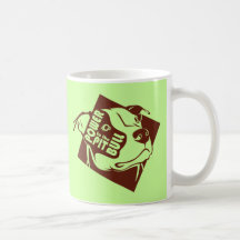 Power to the Pit Bull Coffee Mugs