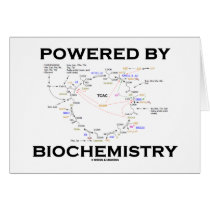 Powered By Biochemistry (Krebs Cycle) cards