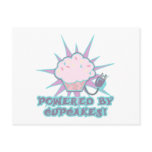 Powered By Cupcakes postcards