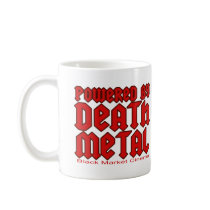 powered by Death metal Mug