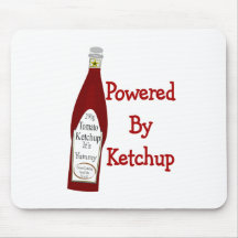Powered By Ketchup Mouse Mats