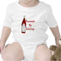 Powered By Ketchup Tee Shirt