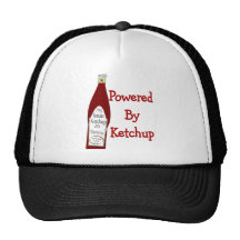 Powered By Ketchup Trucker Hats