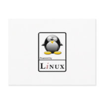 Powered by Linux Post Card