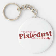 Powered by Pixiedust Keychain