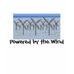 Powered by the Wind t-shirts