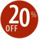 Powerful 20% OFF SALE Sign - Ornament photo sculptures