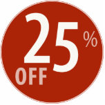 Powerful 25% OFF SALE Sign - Ornament photo sculptures