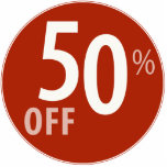 Powerful 50% OFF SALE Sign - Ornament photo sculptures