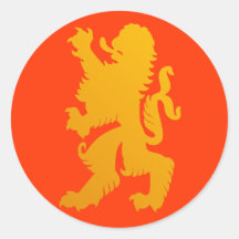 Powerful Lion Sticker