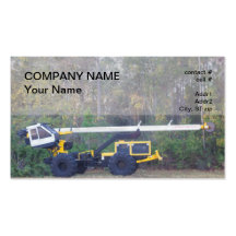 powerline vegetation maintenance business card template