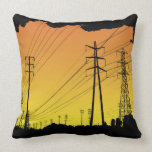 Powerlines pillow