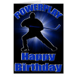 Powerplay Hockey Birthday Card