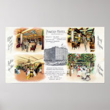 Powers Hotel's Envelope Cover Posters