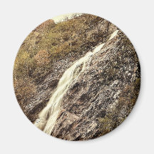 Powerscourt Waterfall. Co. Wicklow, Ireland rare P Magnets