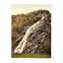 Powerscourt Waterfall. Co. Wicklow, Ireland rare P Post Card
