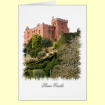 POWYS CASTLE WALES UK cards